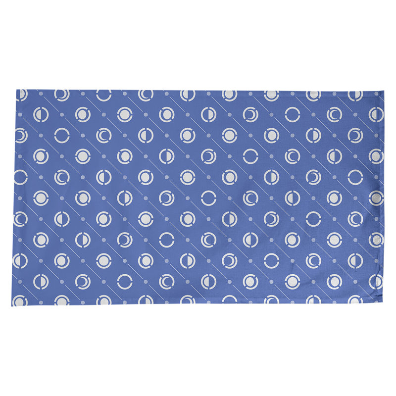 Nappe des phases de lune classiques, bleu