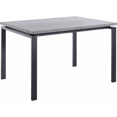 Tiano Metal Base Dining Table