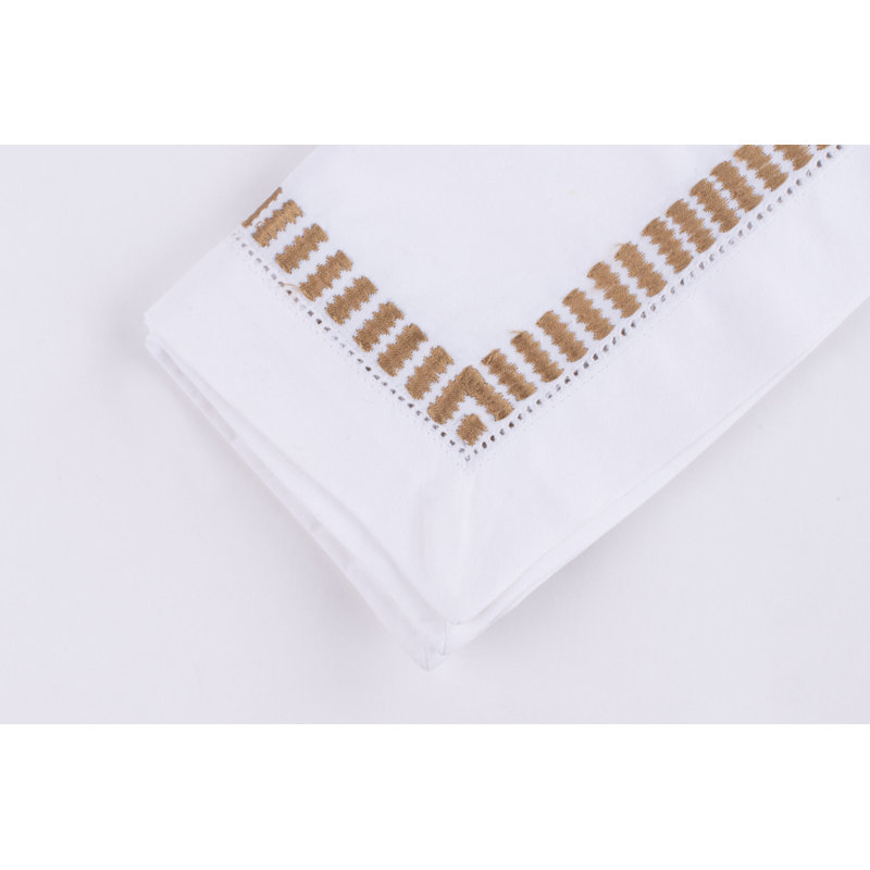 Ensemble de serviettes de table Serena (ensemble de 4), Caramel