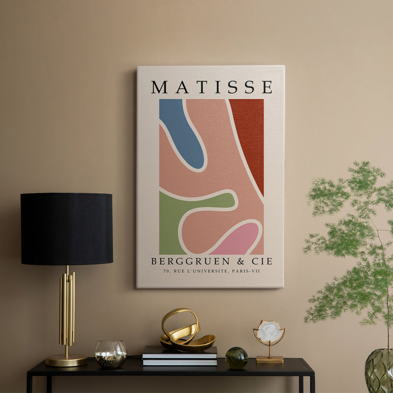Matisse Cccxxxi, reproduction d'art encadrée, H 27 po x l 18 po