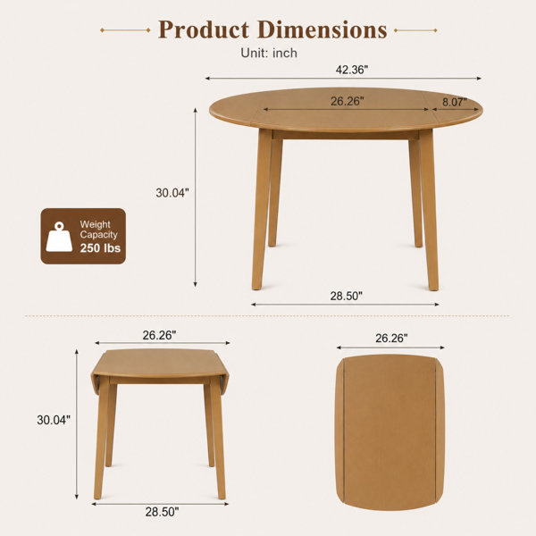 Dimensions du produit