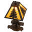 Mini lampe haute 15 po