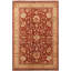Tapis de la surface en laine rouge/beige 3 pi 2 po x 6 pi 7 po one-of-kind à la main noué la chobi Ofarrell
