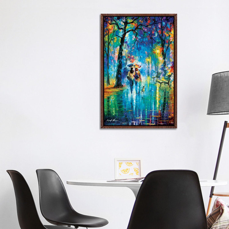 Atmosphere by Giulio Rossi - Print on Canvas, 101.6 cm H x 66.04 cm W, White Framed Canvas