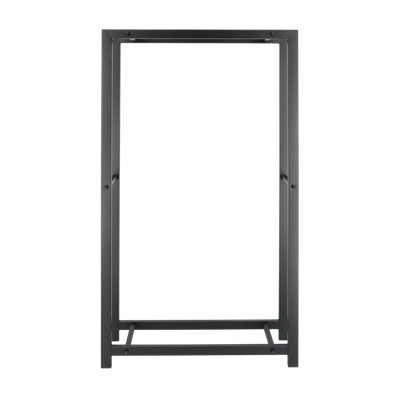 Porte-bûches en acier