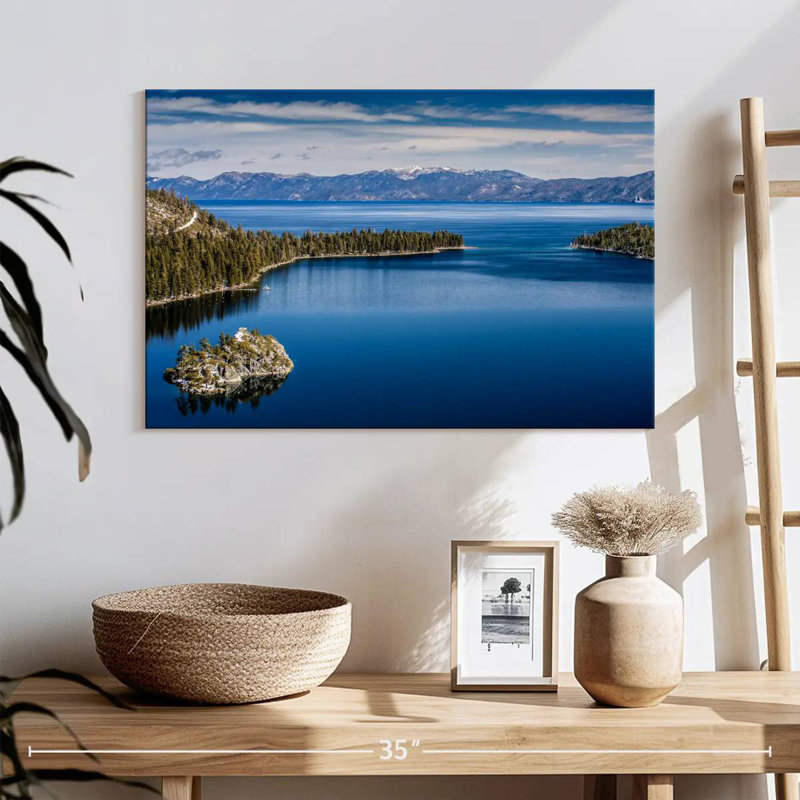 Alvord Majestic Lake Tahoe, H 16 po x l 24 po