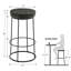 Tabouret de bar 28 po Mccree-2024198056