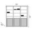 Porte-serviettes en aluminium Grosfillex Sunset-98570009