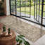 Tapis oriental oriental vert neutre antidérapant lavable à la machine Oriental-985545662-1000372321