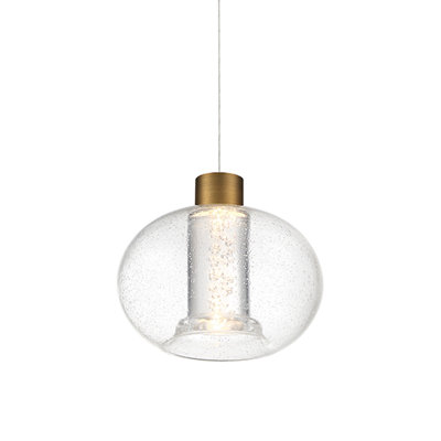Luminaire suspendu sphère 1 lumière Crater