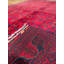 Tapis en laine et coton rouge noué à la main Original