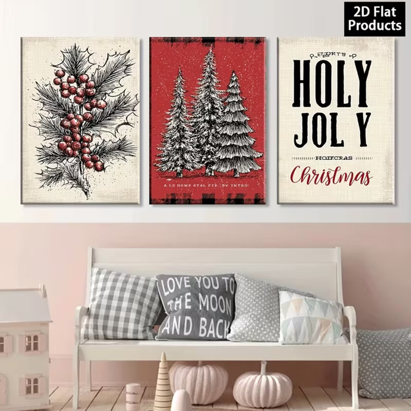 3 Piece Wrapped Canvas Print