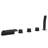 Deck Mount Waterfall Roman Tub Faucet with Hand Shower-119401599