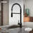 Moen Align MotionSense Wave Single Handle Spring Pulldown Kitchen Faucet with Power Clean Technology-41449216