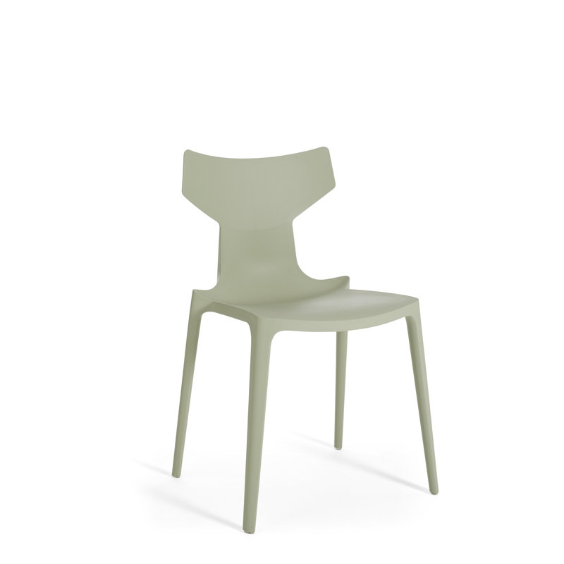 Re-Chair Outdoor Dining Side Chair, Green
