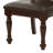 Ananio Faux Leather Dining Chair in Brown