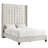 Kaster Upholstered Wingback Bed-27659405-27659404
