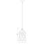Luminaire suspendu cylindrique 1 lumière-685989462