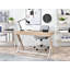 Dawni Metal Base Writing Desk-797439268-797423702