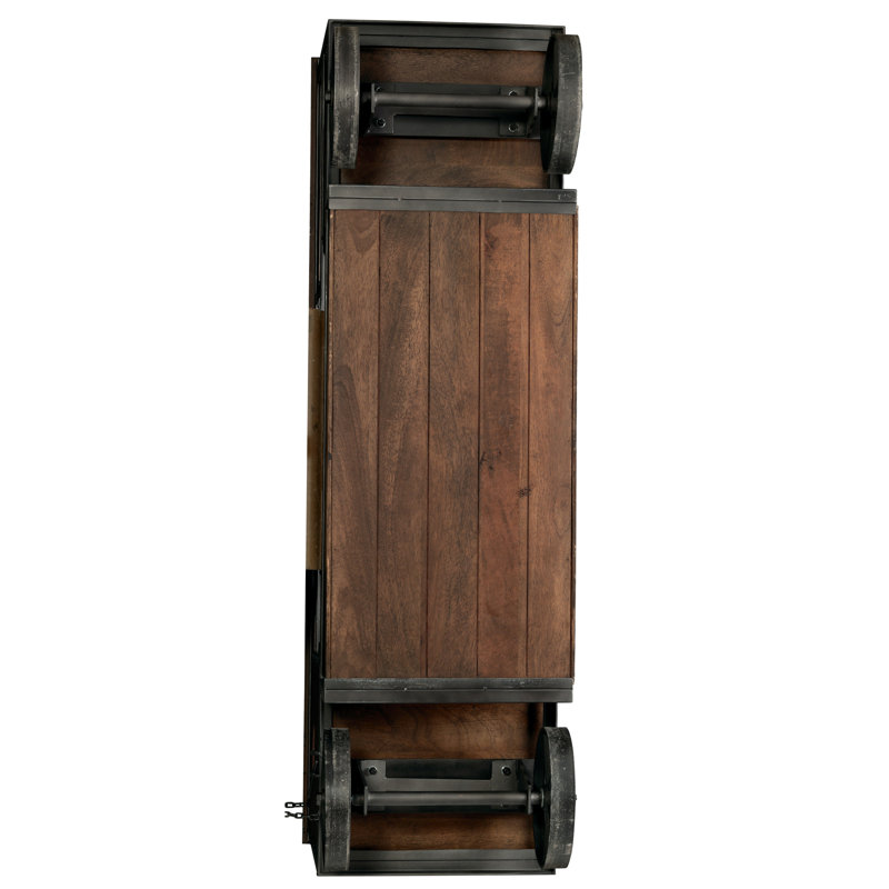 Budge Solid Wood Bar Cabinet