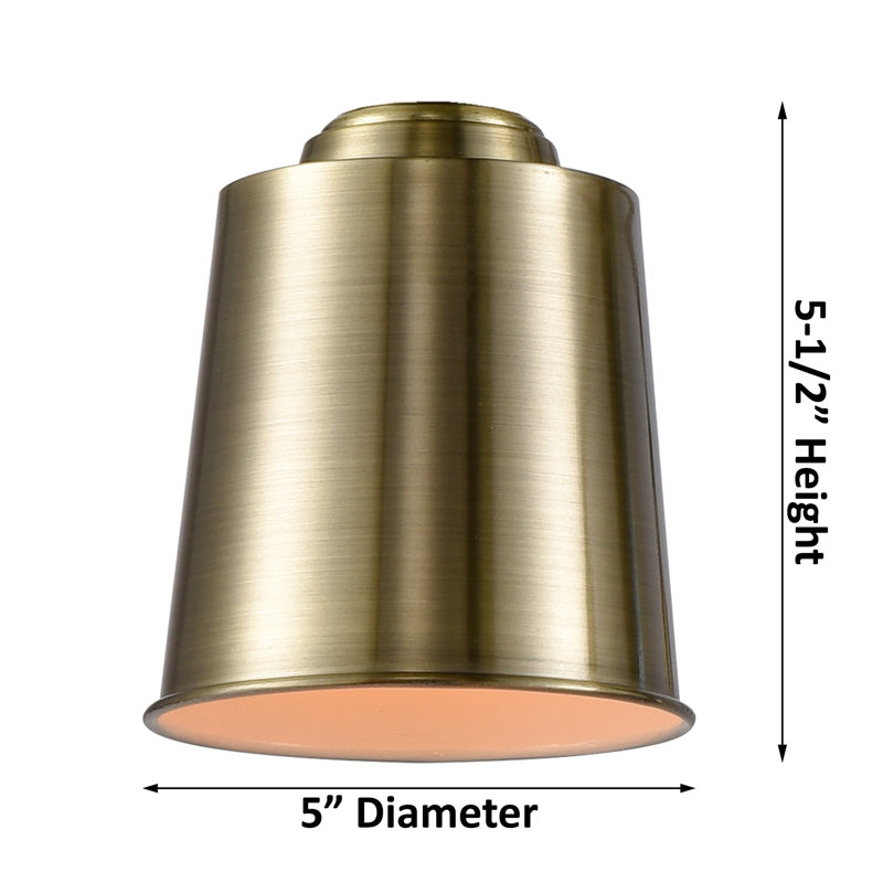 Shept Mallet Armed Sconce, No Bulb Included, Satin Gold