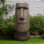Statue de tête de l'île de Pâques en béton - 35,6 po de hauteur