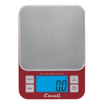 Escali Primo White Digital Food/Multi-Functional Kitchen Scale 5KG/11lb  Capacity