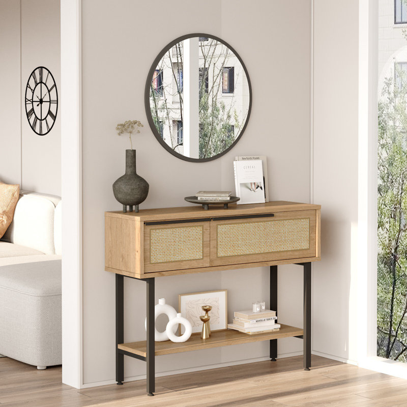 Buffet, Beige/noir