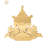 9'' Brass Candelabra Floor & Table Lamp Set