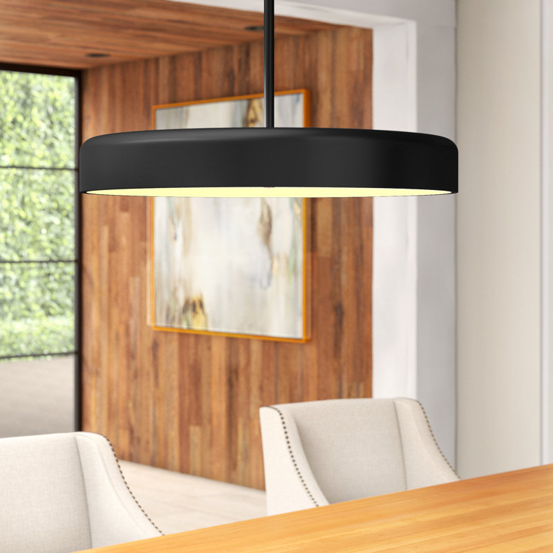 Bobber 1 - Light LED Pendant, White, 11" H x 12" W x 12" D