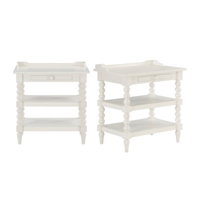 Averly Antique White Nightstand - Set Of 2