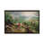 Dark Rustic Wood Framed Canvas