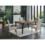 Chaise parsons rembourrée en velours Deatrick