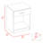 1-Drawer 1-Shelf Nightstand-1073937691