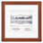Aril Brown Solid Wood Picture Frame with Mat