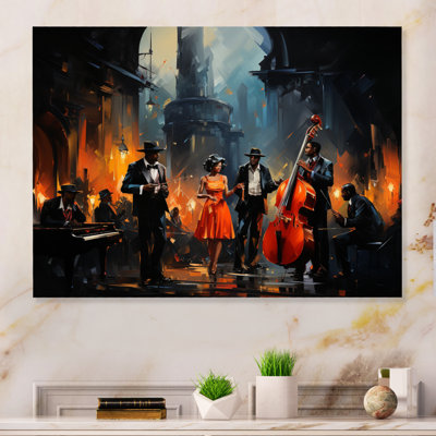 «Music In Harlems III» - reproduction afro-américaine sur métal