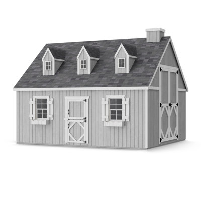 Cape Cod Outdoor Wood Playhouse