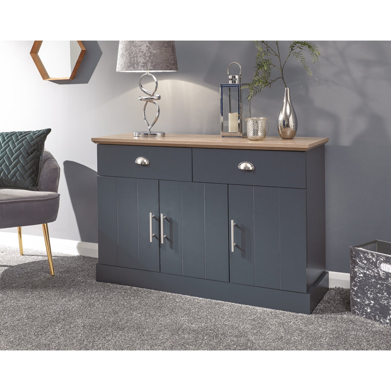 Brielle 117cm Sideboard, Slate Blue