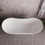 Baignoire autoportante 71 po blanc brillant avec drain interne Streamline-108964566