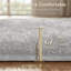 Luxury Nonslip Shaggy Multi Shade Rug, Solid Colour Machine Tufted Shag Carpet for Any Room-1067105504