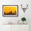 Hot Air Balloons over Old Bagan - Picture Frame Painting Print-56712225-56712224