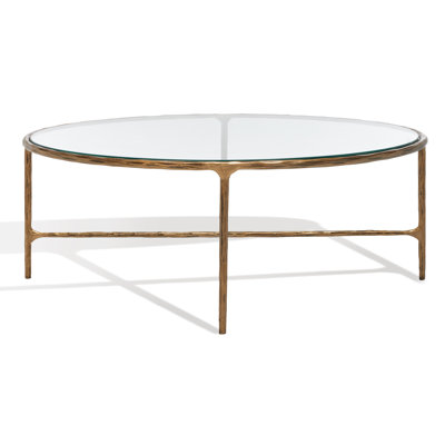 Evelynn Glass Top Coffee Table