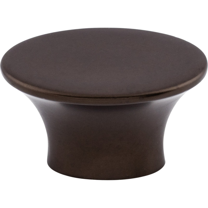 Edgewater 1 1/2" Length Oval Knob, Oiled Rubbed Bronze
