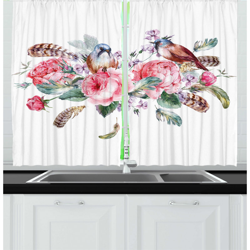 Pointed Kitchen Curtain