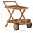 Solid Wood Bar Cart