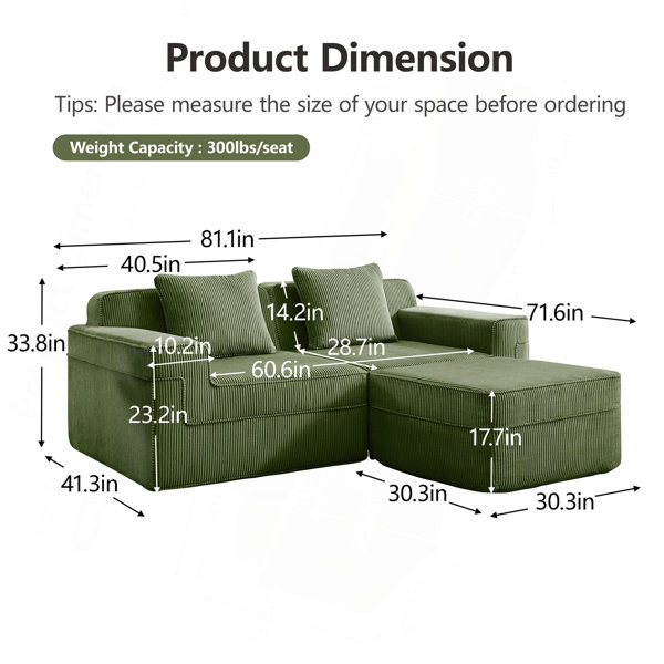 Dimensions du produit