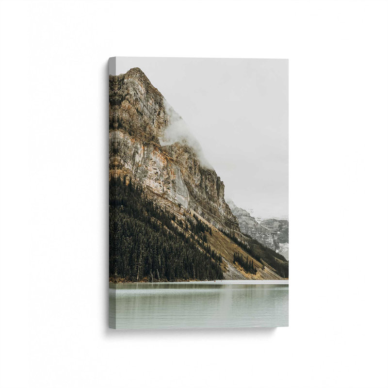 Impression sur toile Mystic Mountain View I, H 12 po x l 8 po x P 1,25 po, Toile tendue