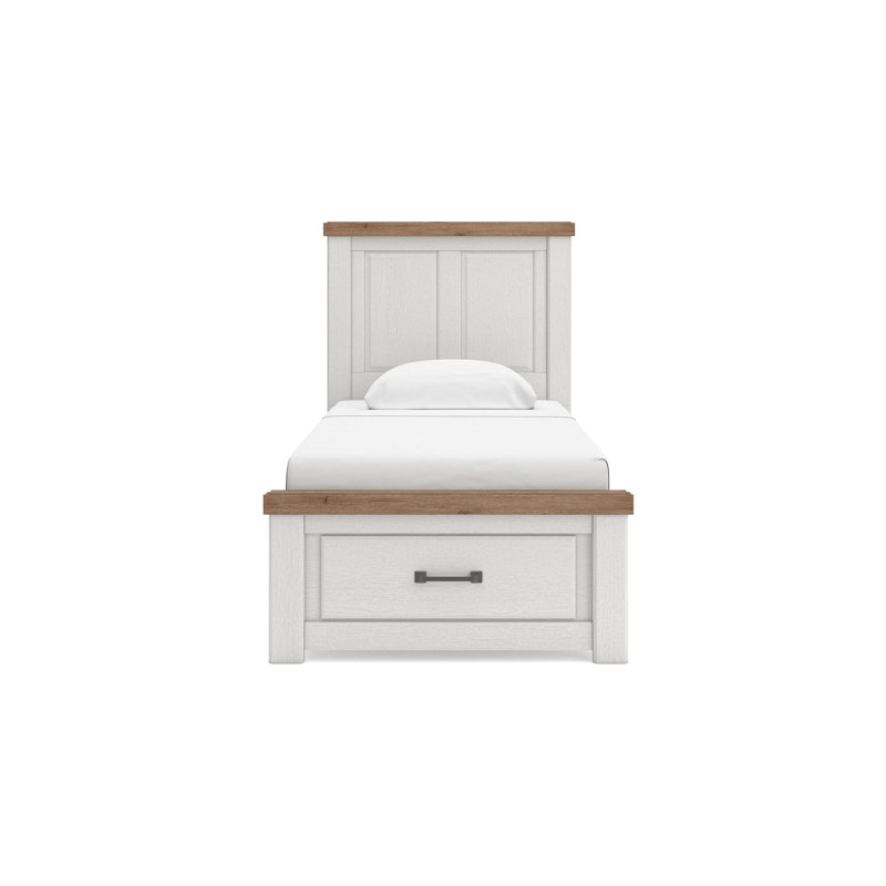 Wandis Twin Panel Storage Bed, Twin