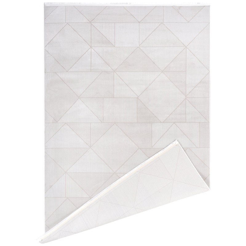 Rissie Geometric Machine Made 62.99cm X 90.55cm Indoor / Outdoor Area Rug