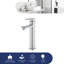 Denbigh Bathroom Sink Taps, Mono Basin Mixer Tap, 5.7L/Min Max Flow Rate